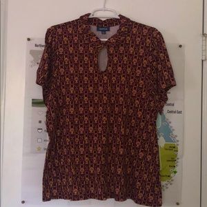 ModCloth Admirable Aesthetic Keyhole Top